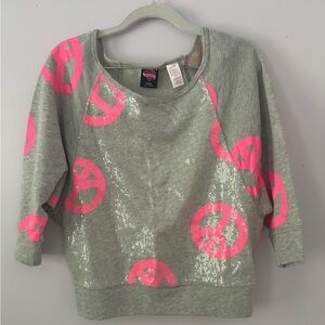 Hard Candy Peace Sweater Size S